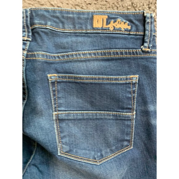 KUT FROM THE KLOTH ANNIE BOYFRIEND JEANS WOMENS SIZE 6 Dark Wash Nice EUC - Picture 3 of 7
